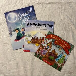 Set of Three Winter/Christmas Children’s Books paperback